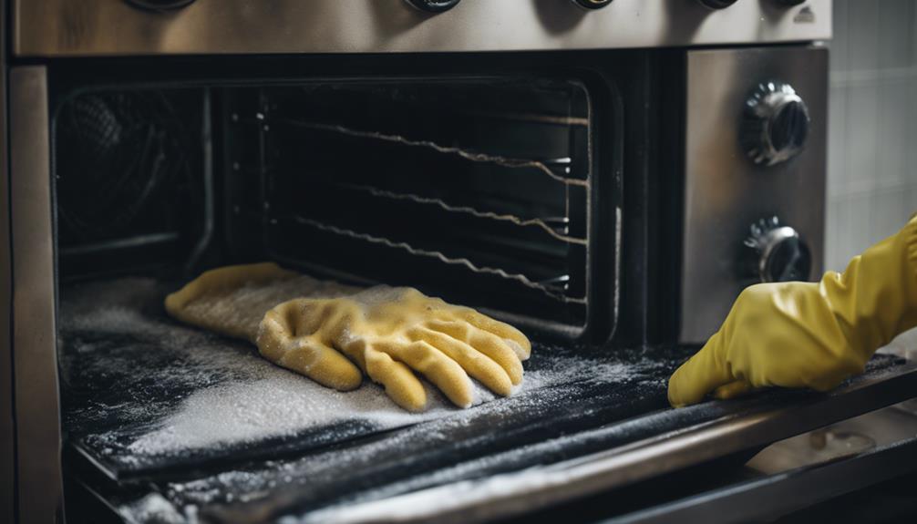 eco friendly oven cleaning method