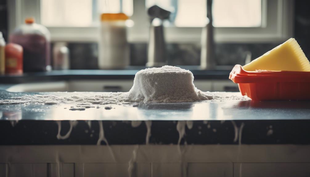 cleaning grease off countertops