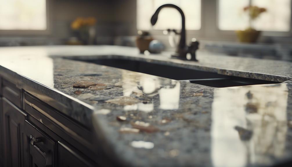 cleaning various countertop surfaces