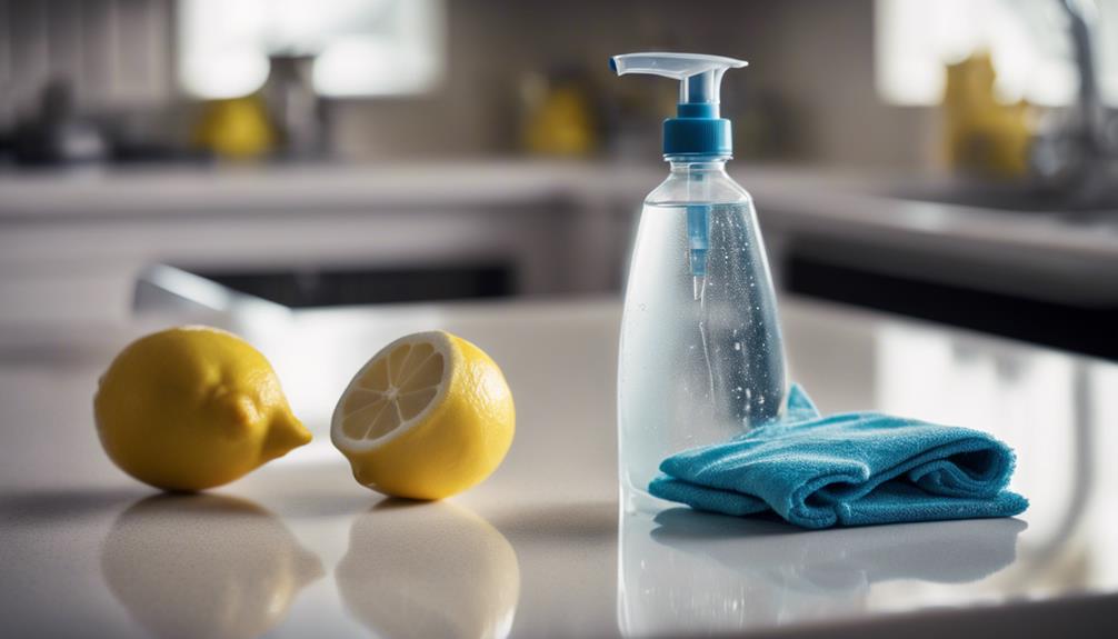 effective kitchen disinfection method