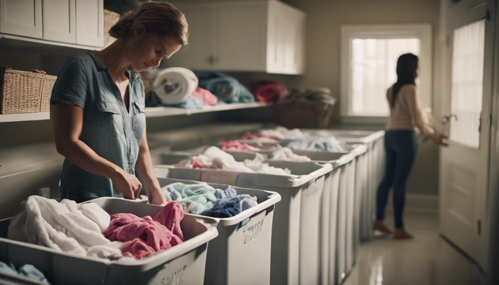 efficient laundry sorting method