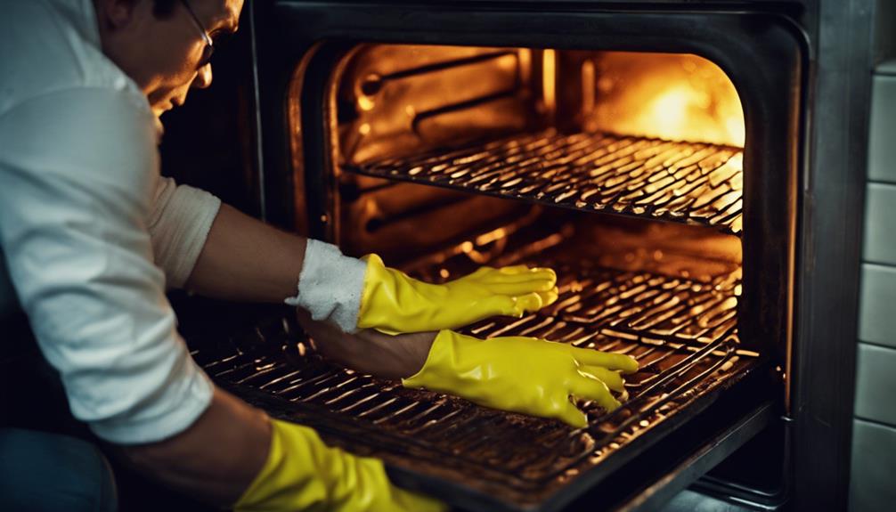 homemade oven cleaning solution