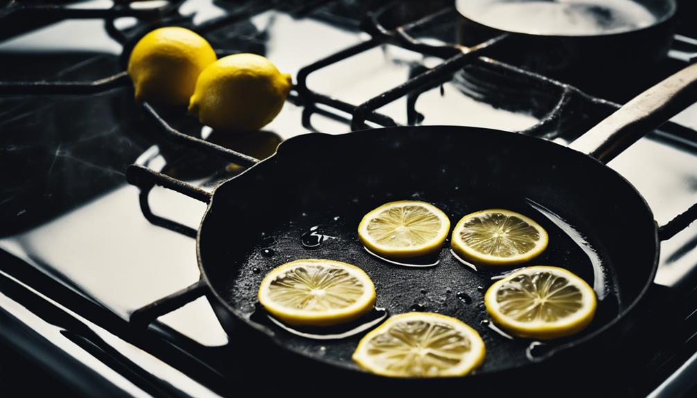 lemon juice for cleaning