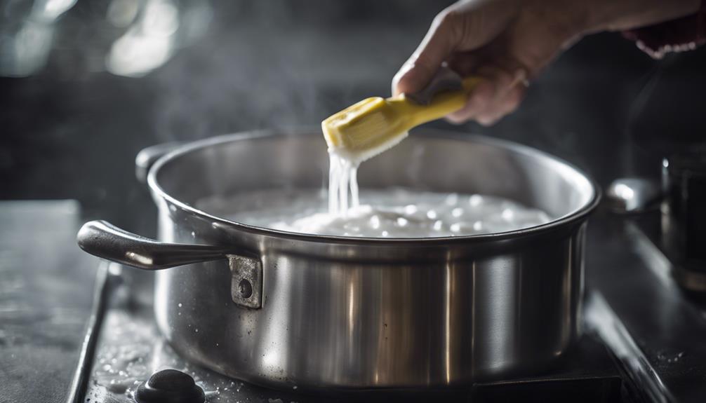 overnight soak in cream