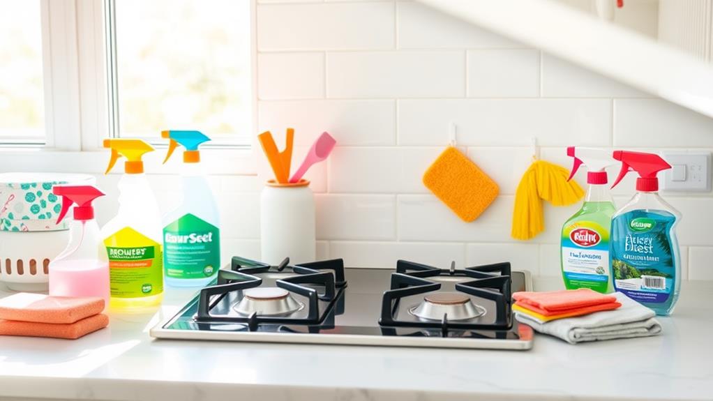 effective gas stove cleaners