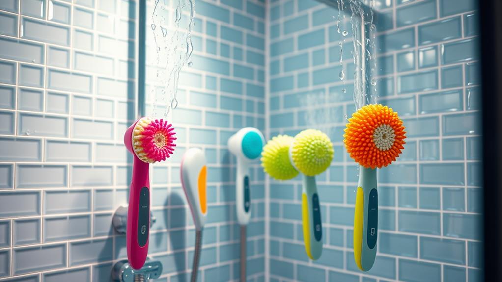 top electric shower cleaners