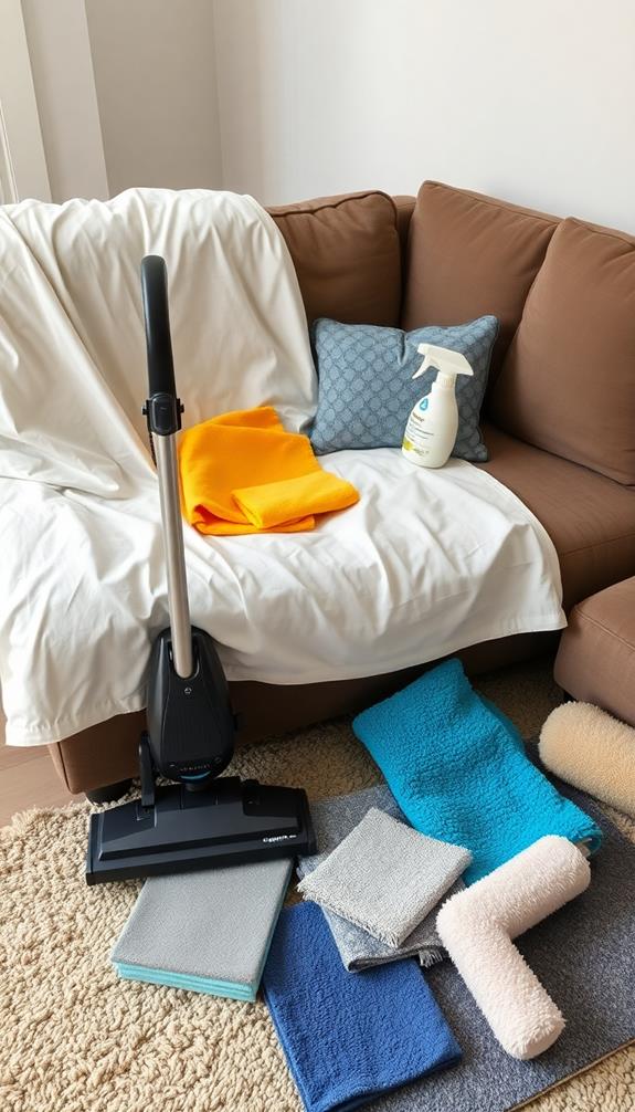 cleaning preparation essentials checklist