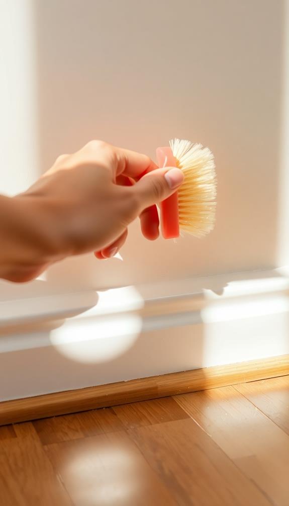 gentle brush for cleaning