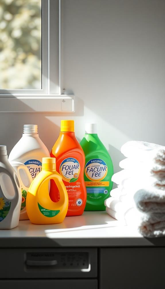 selecting appropriate laundry detergent