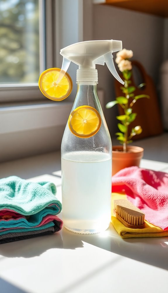 homemade vinegar cleaning solution