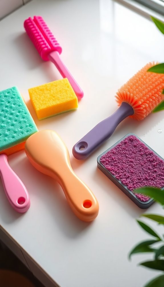 long lasting cleaning brushes