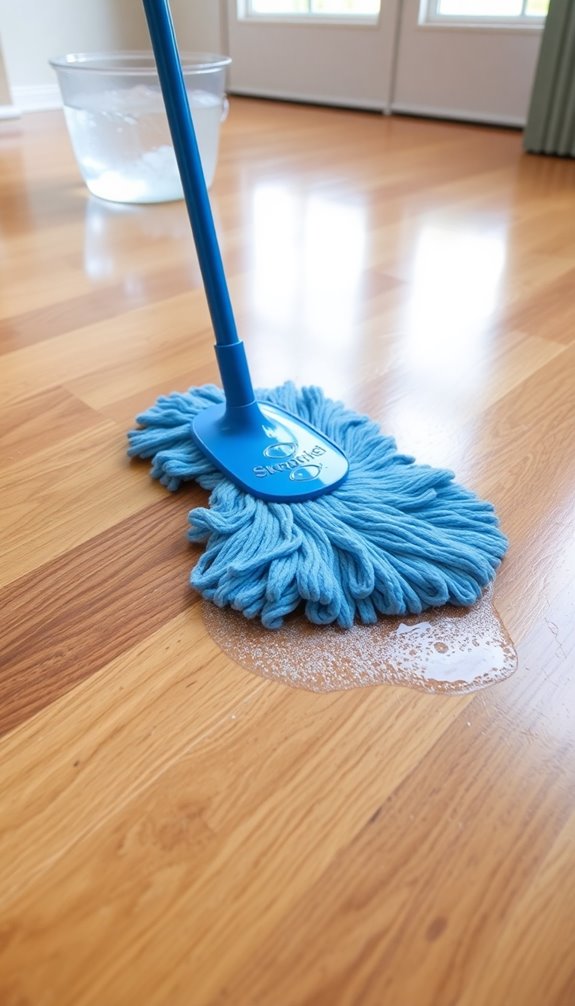 mop small areas efficiently