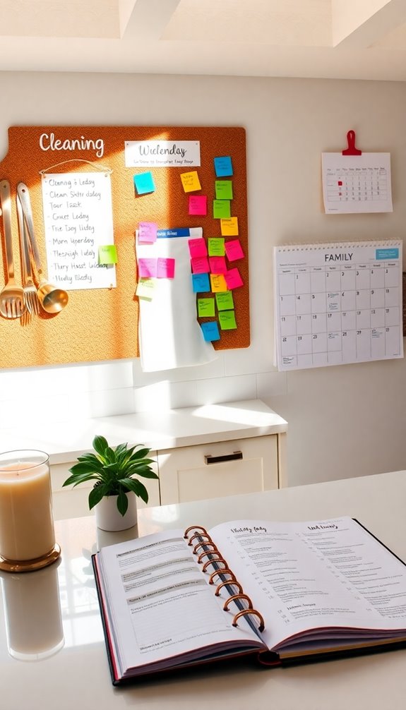 organize daily and weekly tasks