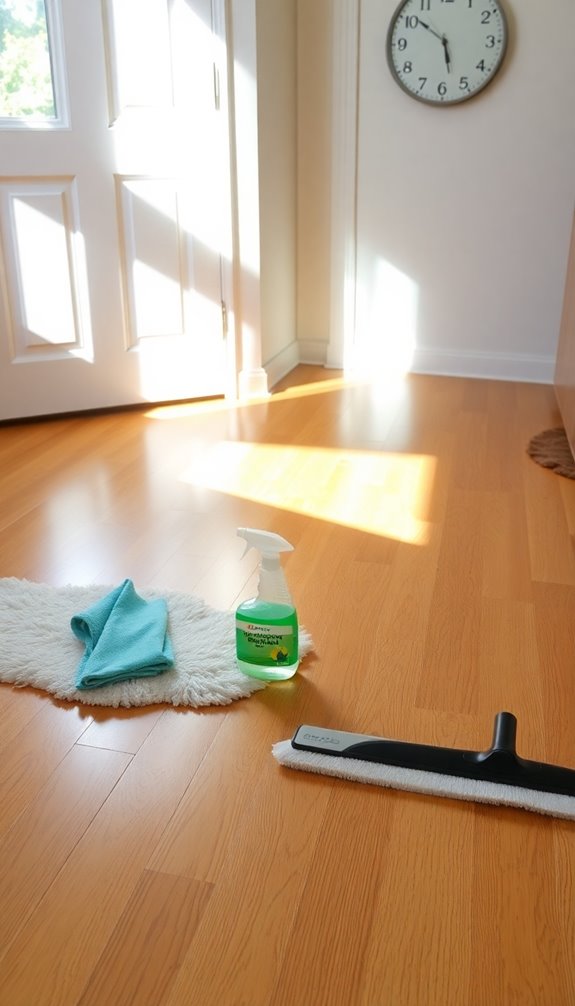 regular cleaning schedule advice