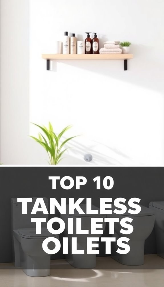 top tankless toilet options