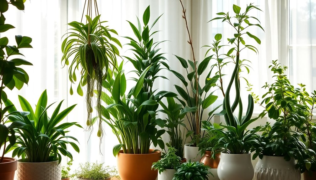 houseplants enhance indoor freshness