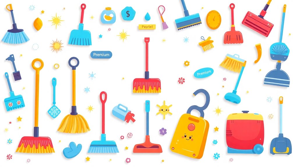 innovative housekeeping clipart applications