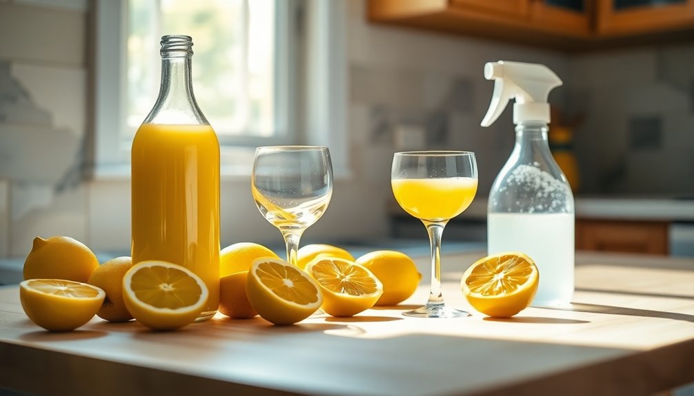 lemon juice disinfectant properties