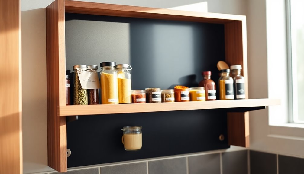 magnetic spice storage solution