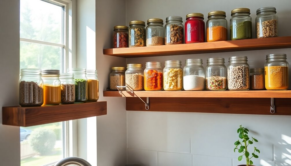 mason jar storage ideas