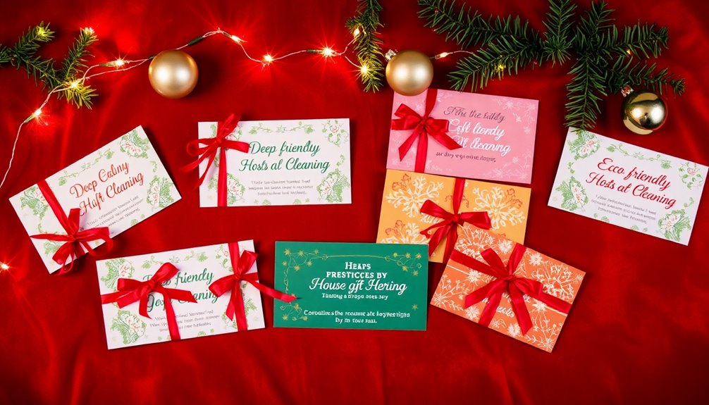 service based gift card options