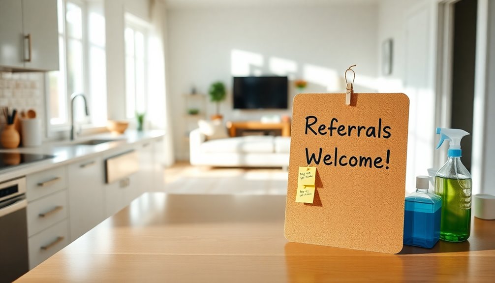 utilize referrals for promotion